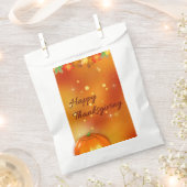 Fröhliches Erntedankfest farbenfrohe Herbstleaves Geschenktütchen (Ausgeschnitten)