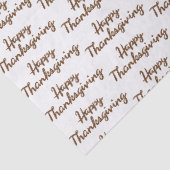 Fröhliches Erntedankfest-Geschenkverpackungs-Seide Seidenpapier (Ausschnitt)