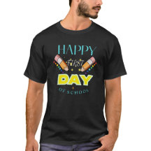 Fröhliches Erstes Schultag T-Shirt