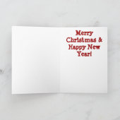 Fröhliches Fishmas Feiertagskarte (Innenseite)