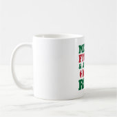 Fröhliches Fitmas Kaffeetasse (Links)