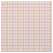 Fröhliches Frühlings-Rotkariert-Bastelstoff Stoff (Muster)