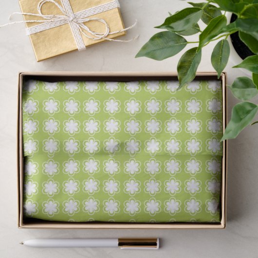 Fröhliches Frühlingsblumenmuster Seidenpapier (Geschenk)