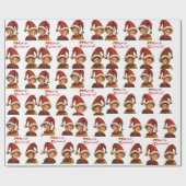fröhliches Geschenkpapier (Flach)