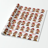 fröhliches Geschenkpapier (Ungerollt)