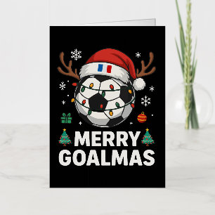 Fröhliches Goalmas Frankreich - Lustiger Fußball-W