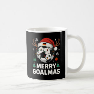 Fröhliches Goalmas - Lustiger Fußball-Weihnachten Kaffeetasse