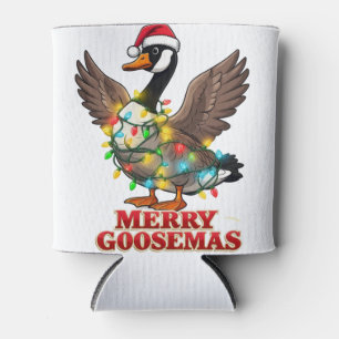 Fröhliches Goosemas Lustiges Weihnachtsgans Xmas Dosenkühler