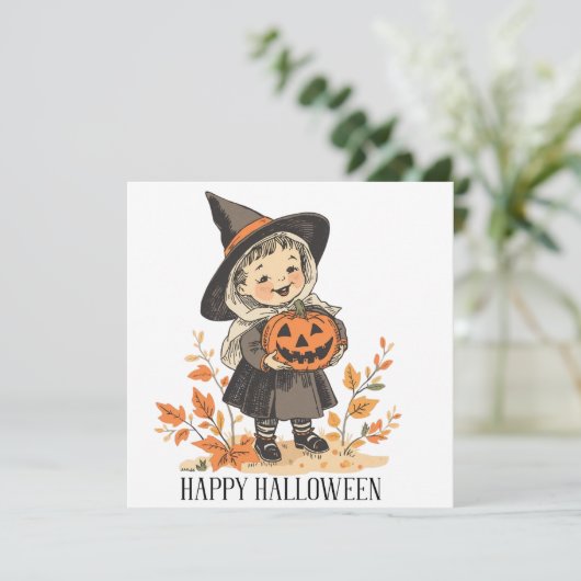 Fröhliches Halloween (Stehend Vorderseite)