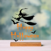 Fröhliches Halloween Acrylschild (Neutral)