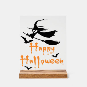 Fröhliches Halloween Acrylschild