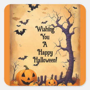 Fröhliches Halloween Aufkleber
