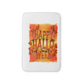 Fröhliches Halloween Badematte (Vorderseite Vertikal)
