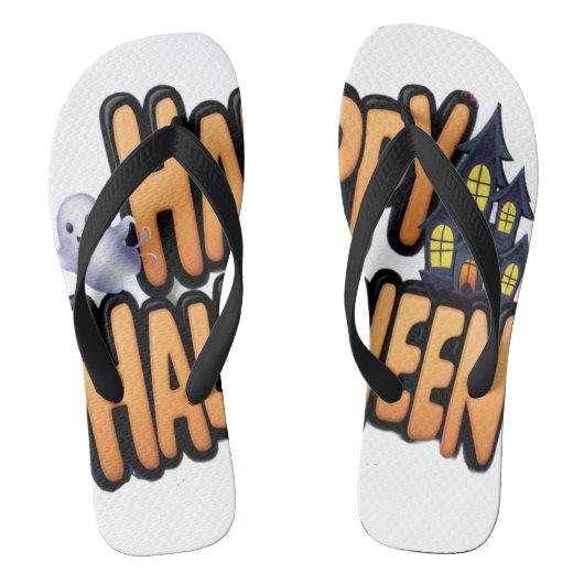 Fröhliches Halloween Badesandalen (Fußbett)