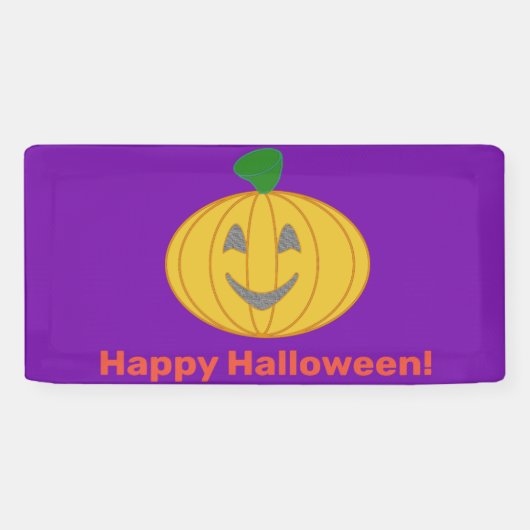 Fröhliches Halloween Banner (Horizontal)