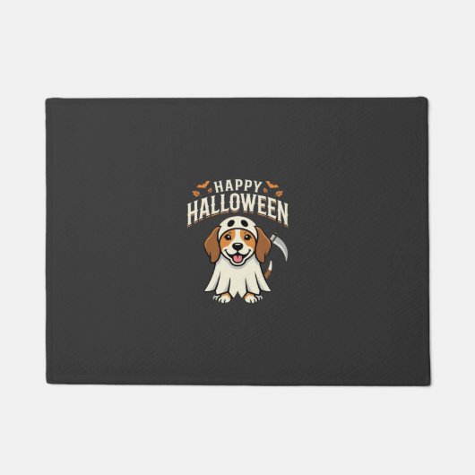 Fröhliches Halloween Beagle Hund Design_1 Fußmatte (Vorderseite)
