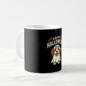 Fröhliches Halloween Beagle Hund Design_1 Kaffeetasse (Vorderseite Links)
