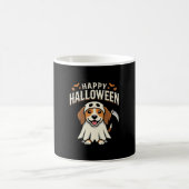 Fröhliches Halloween Beagle Hund Design_1 Kaffeetasse (Mittel)