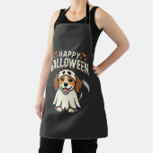 Fröhliches Halloween Beagle Hund Design_1 Schürze (InSitu)