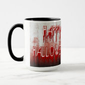 Fröhliches Halloween Blutfest Tasse leidet (Links)