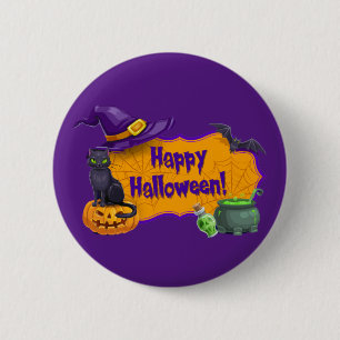 Fröhliches Halloween  Button