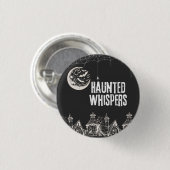 Fröhliches Halloween-Design Button (Vorne & Hinten)