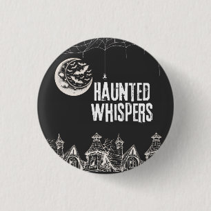 Fröhliches Halloween-Design Button