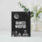 Fröhliches Halloween-Design Postkarte (Stehend Vorderseite)