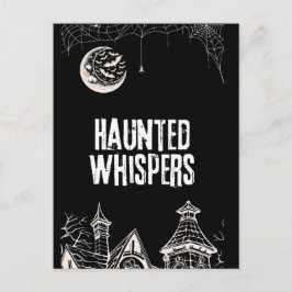 Fröhliches Halloween-Design Postkarte