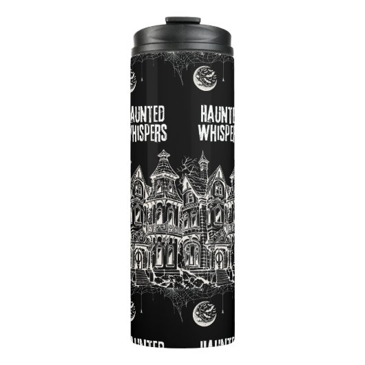 Fröhliches Halloween-Design Thermosbecher (Vorderseite)