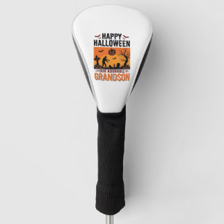Fröhliches Halloween Enkel Vintage Grusel-Shirt De Golf Headcover