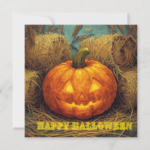 Fröhliches Halloween Feiertagskarte