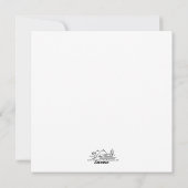 Fröhliches Halloween Feiertagskarte (Rückseite)