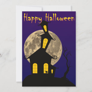Fröhliches Halloween Feiertagskarte