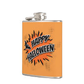 Fröhliches Halloween Flachmann (Links)