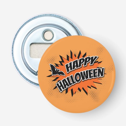 Fröhliches Halloween Flaschenöffner (Vorderseite)