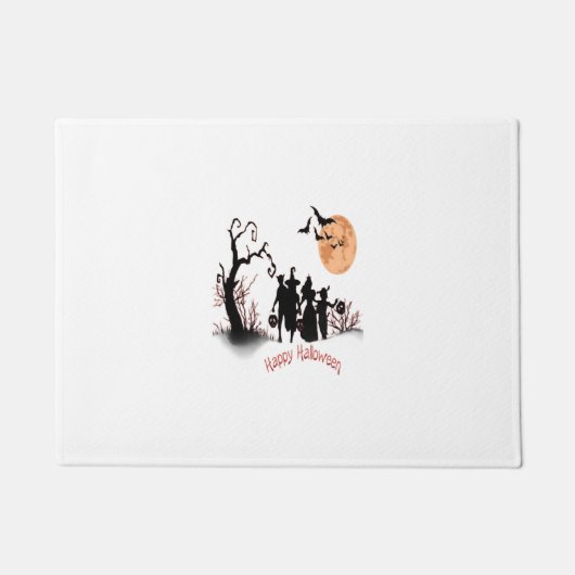 Fröhliches Halloween Fußmatte (Vorderseite)