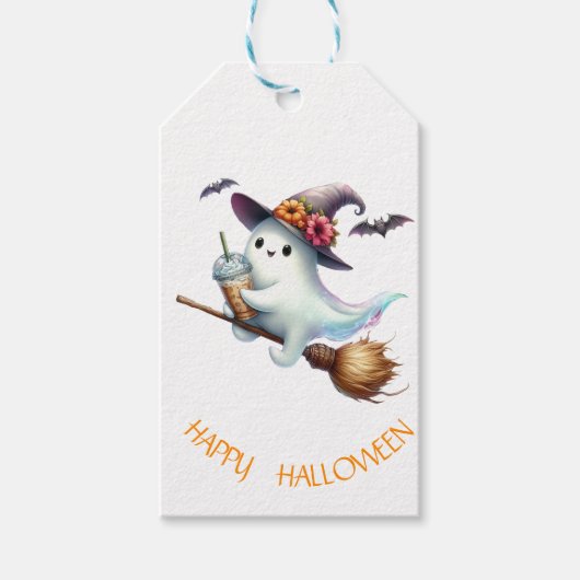 Fröhliches Halloween Geschenkanhänger (Vorderseite)