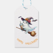 Fröhliches Halloween Geschenkanhänger (Rückseite)