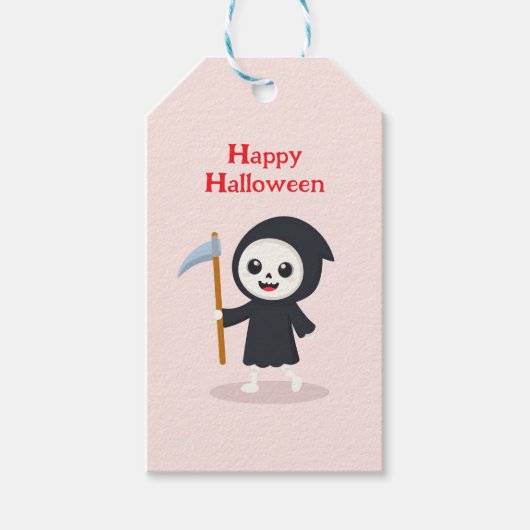 Fröhliches Halloween Geschenkanhänger (Vorderseite)