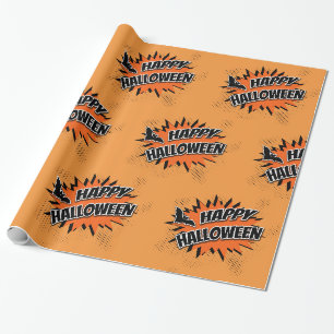 Fröhliches Halloween Geschenkpapier