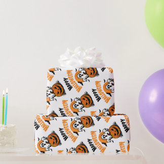 Fröhliches Halloween Geschenkpapier