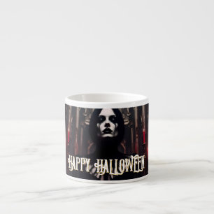 Fröhliches Halloween – gothische dunkle Feier Espressotasse
