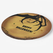 Fröhliches Halloween Gruselhafte Hand Pappteller (Schrägansicht)