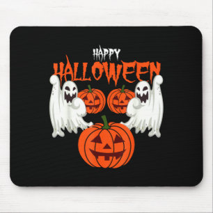 Fröhliches Halloween Herbst-Shirt Kürbisgesicht Ge Mousepad