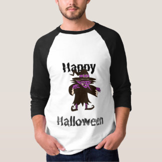 Fröhliches Halloween Hexe Herren T-Shirt