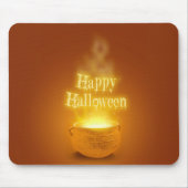 Fröhliches Halloween-Hexenkalender Mousepad (Vorne)
