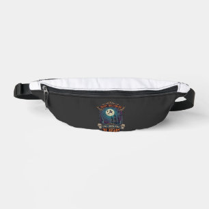 Fröhliches Halloween Hexenschloss Schädel Fett Tri Bauchtasche
