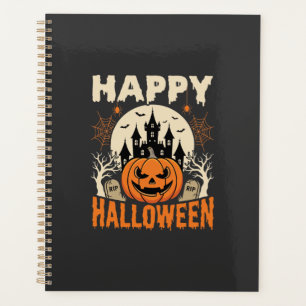 Fröhliches Halloween Jack O Lantern Verzaubertes S Planer