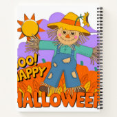 Fröhliches Halloween Junge Notizblock (Rückseite)